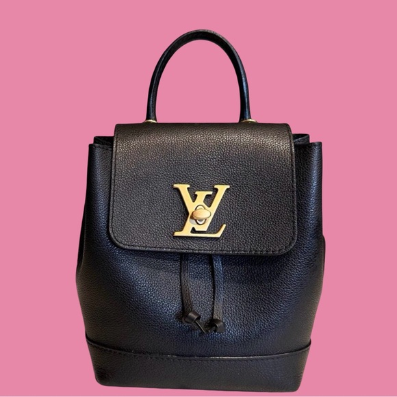 Louis Vuitton Lockme Mini Black Gold Backpack - Picture 3 of 10
